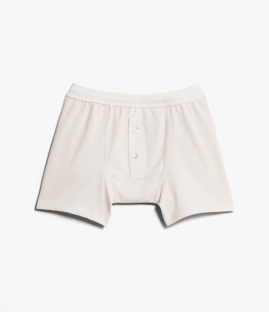 Merz b. Schwanen 255 Men's Loopwheeled Boxer Button Fly