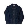 Front View of Tellason Grayford Moleskin Jacket (Indigo)