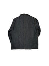 Back View of Tellason Grayford 12.5 oz Cone Mills White Oak Denim Jacket