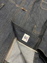 White Oak Cone Denim Label - Front View of Tellason Grayford 12.5 oz Cone Mills White Oak Denim Jacket