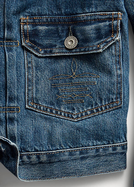 RRL Cropped Denim Jacket (Kenney Wash) – Grayford's Since 1931