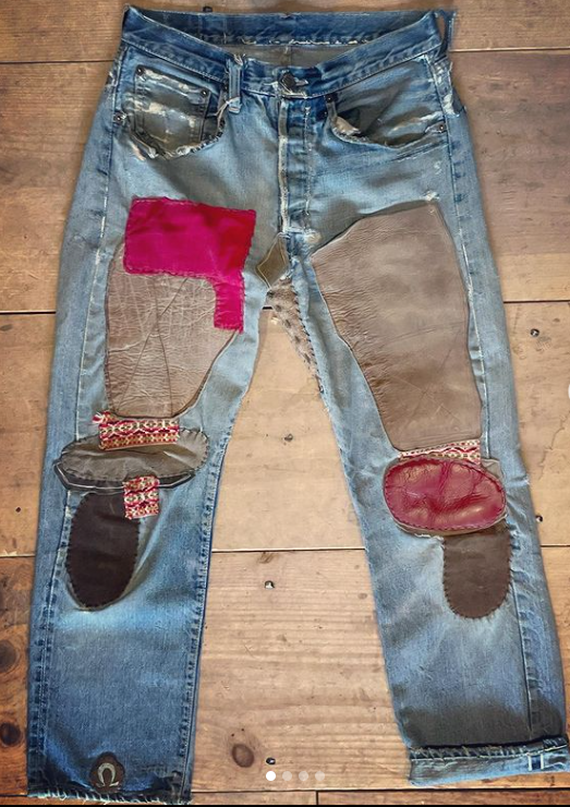 Vintage Early mid 1960 s Levi s 501 Big E Selvedge Jeans with V