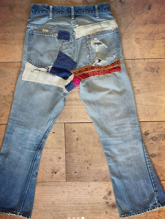 Vintage Early-Mid 1960’s Levi’s 646 Bells Jeans